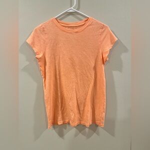 Universal Thread Peach Slub Knit 100% Cotton Crewneck Tee S